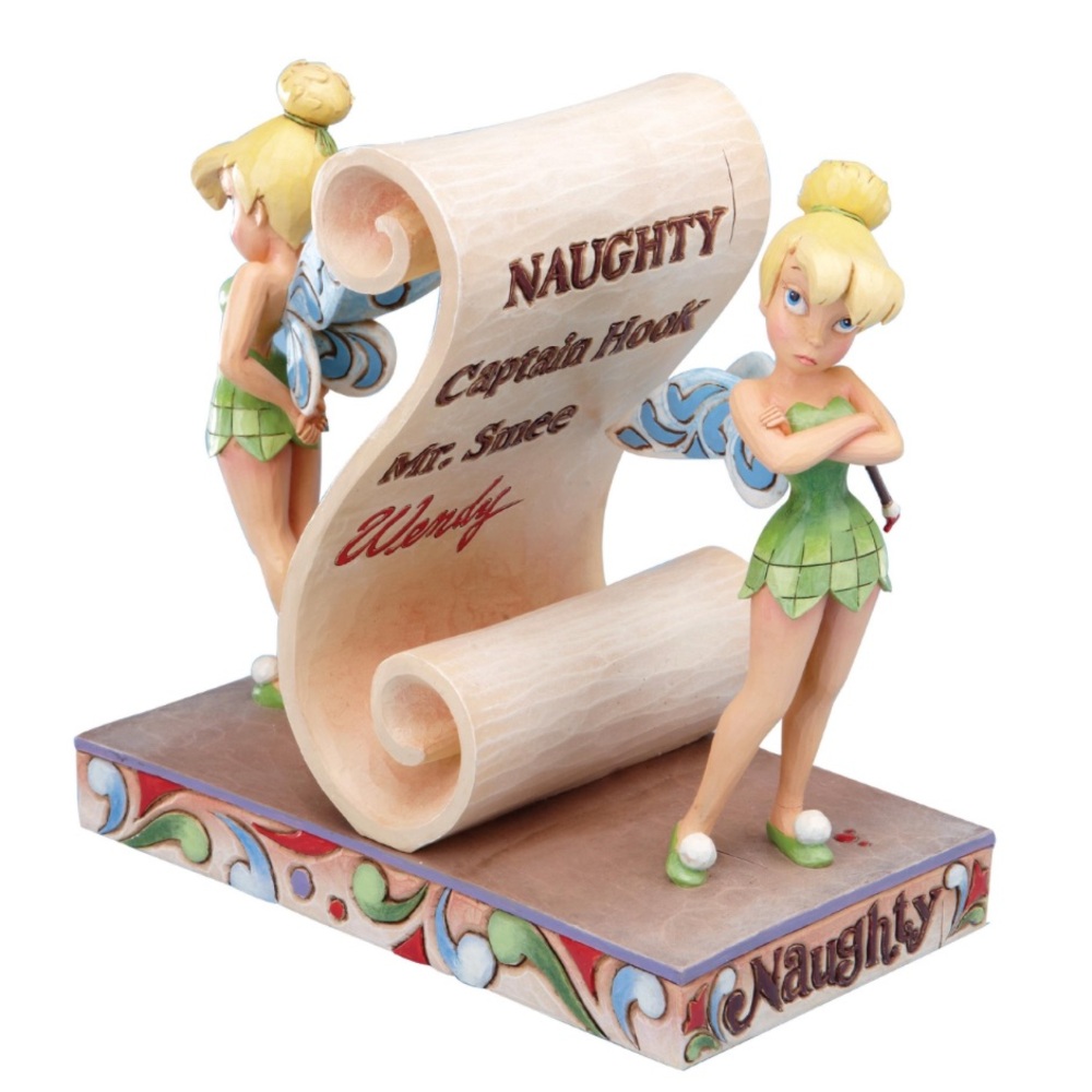 ENESCO Disney Traditions by Jim Shore Tinkerbell Naughty and Nice Figurine